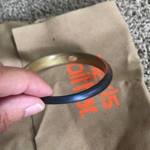 Alexis Bittar navy bangle